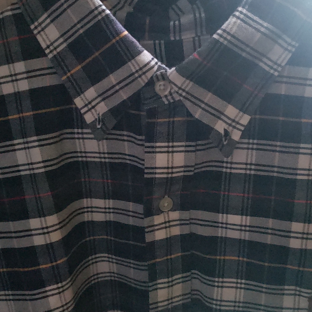 Polo button down short sleeve shirt